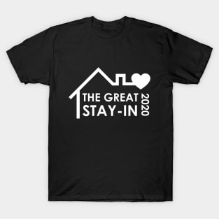 The Great Stay In | Indoor Quarantine Shirt | Wash Your Hands | Social Distance Introvert Gift | Self Quarantine | Stay in Home T-Shirt